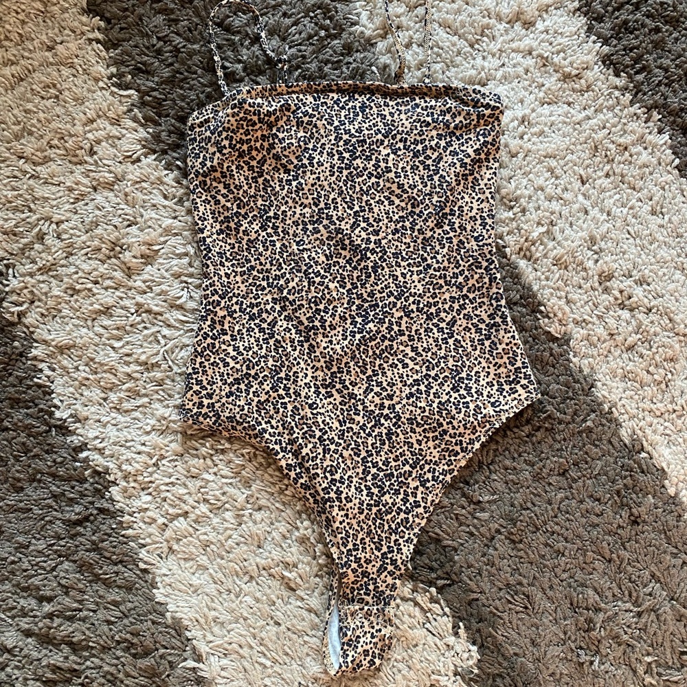 Cheetah print bodysuit | Garage